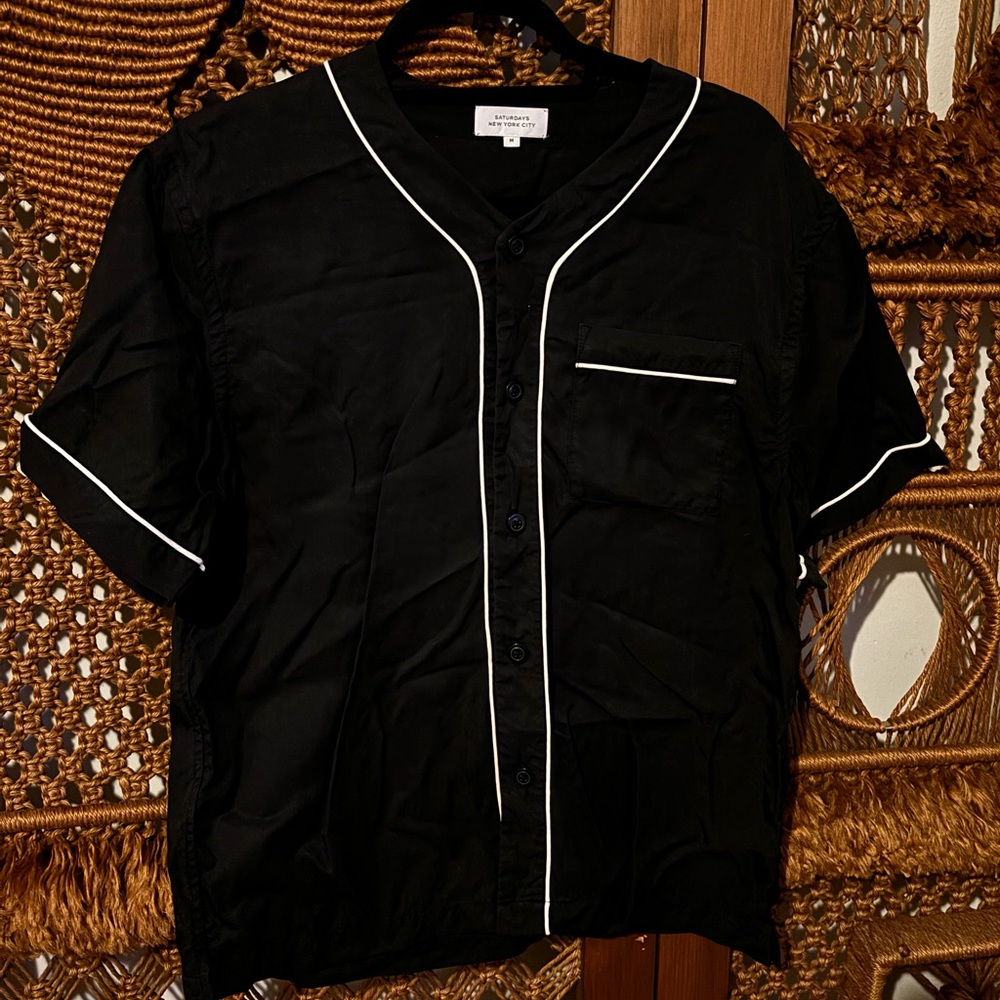 Saturdays NYC black shirt
